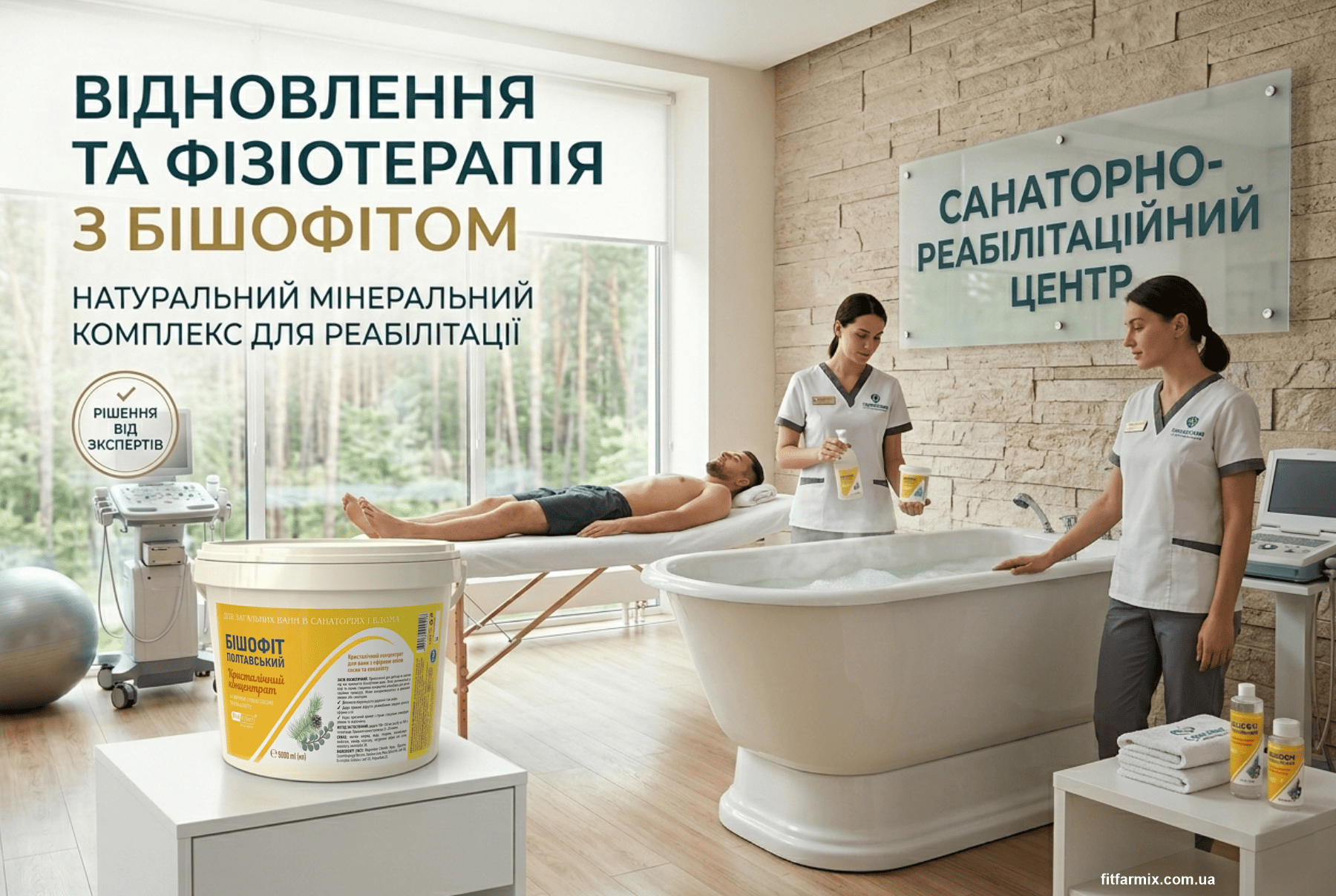 Использование минеральных средств бишофита для восстановления и физиотерапии