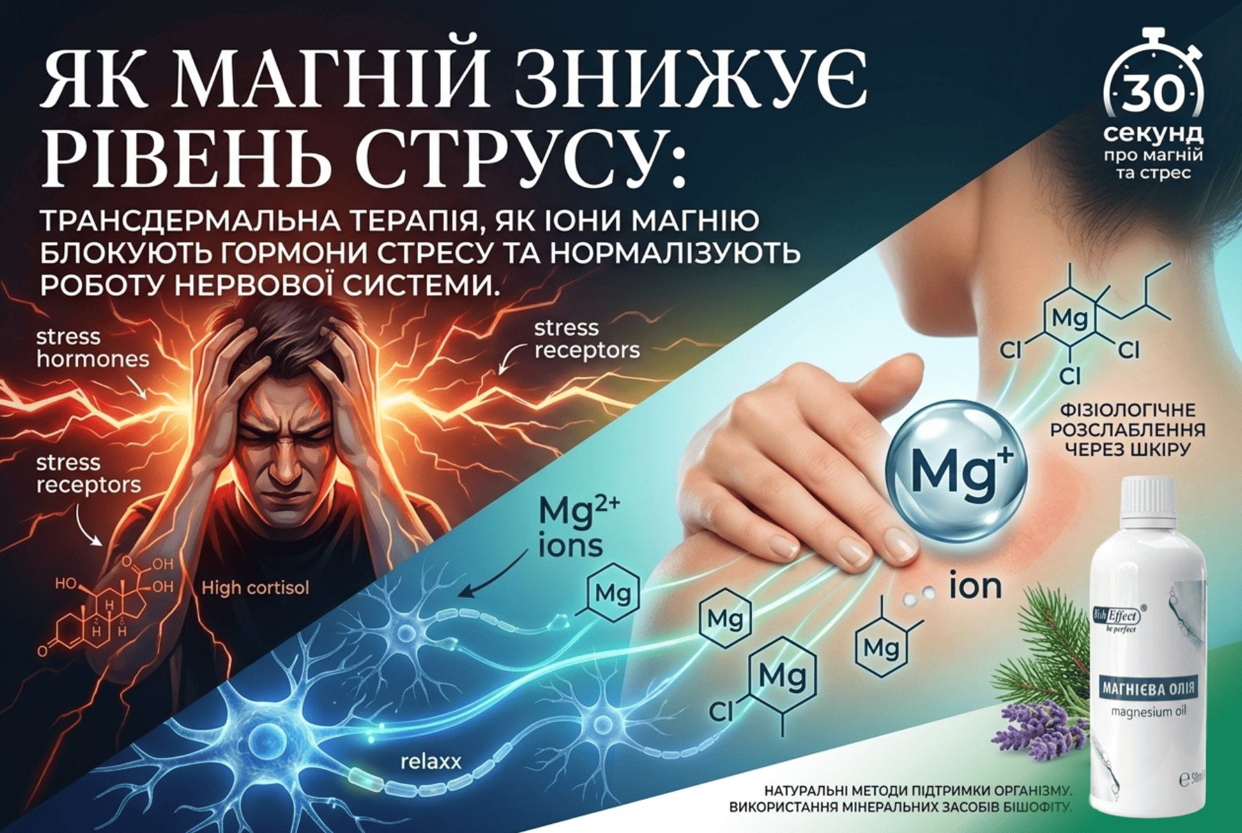 Использование минеральных средств бишофита для снижения уровня стресса