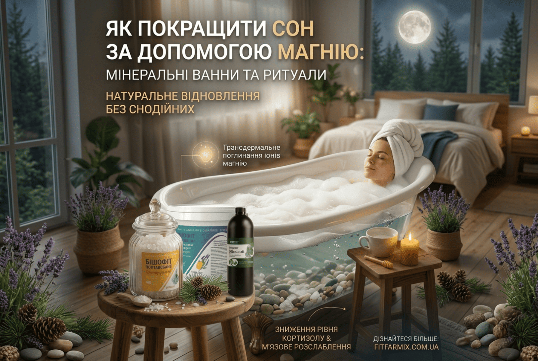 Минеральные ванны с магнием для улучшения сна и снятия стресса