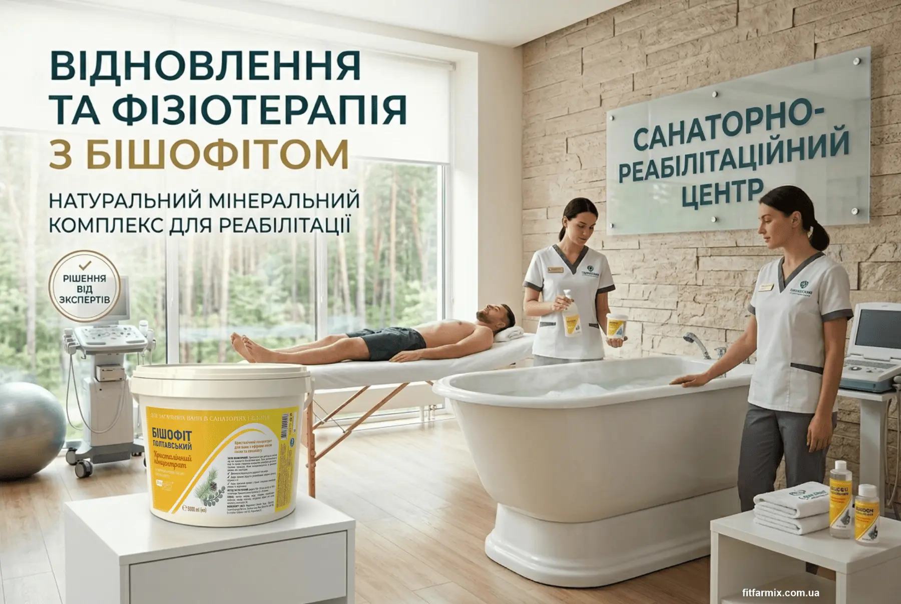 Использование минеральных средств бишофита для восстановления и физиотерапии