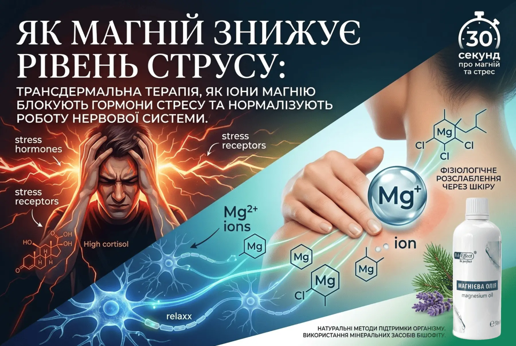 Использование минеральных средств бишофита для снижения уровня стресса