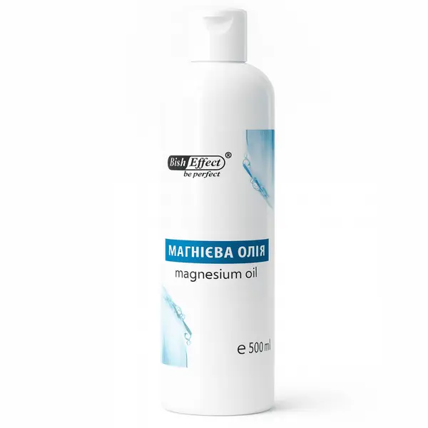 Фото Магнієва олія Magnesium Oil – економний формат 500 мл, Об'єм/вага: 500 мл вигляд №
