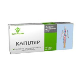 Фото Таблетки Капіляр №80 вигляд №