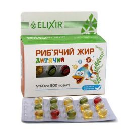 Фото Капсули Дитячий рибʼячий жир №60 вигляд №