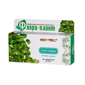 Фото Таблетки Готу Кола №40 вигляд №