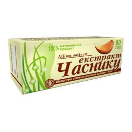 Фото Таблетки Екстракт часнику №80 вигляд №