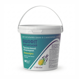 Фото Бішофіт Полтавський Антистрес Кристалічний концентрат для ванн 1000 мл, Об'єм/вага: 1000 мл у відрі вигляд №