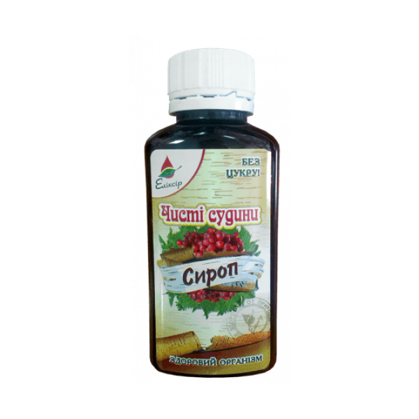 Фото Сироп Чистые сосуды 100 мл вид №