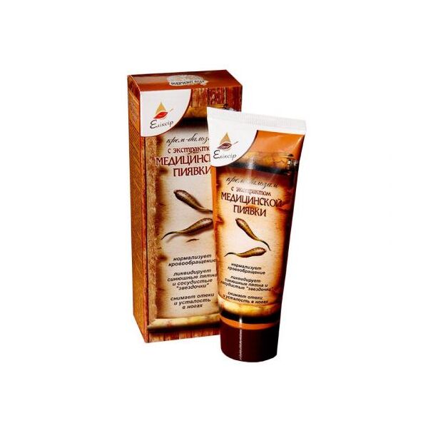 Фото Крем – бальзам з екстрактом медичної п'явки 75 мл вигляд №
