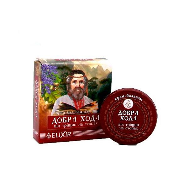 Фото Крем-бальзам Добра хода от трещин 10 мл вид №
