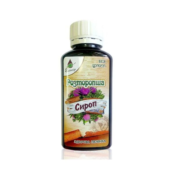 Фото Сироп Расторопша 100 мл вигляд №