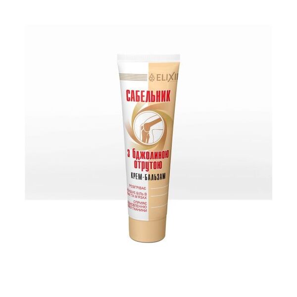 Фото Крем- бальзам Сабельник з бджолиною отрутою 75 мл вигляд №