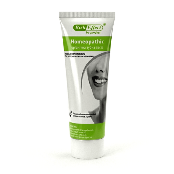 Фото Органічна зубна паста Bisheffect-Homeopathic – м'яка чистота без ментолу вигляд №