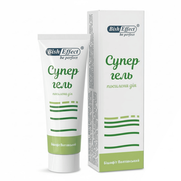 Фото Супер гель Бішофіт Полтавський – посилена формула 75 мл, Об'єм/вага: 75 мл вигляд №2