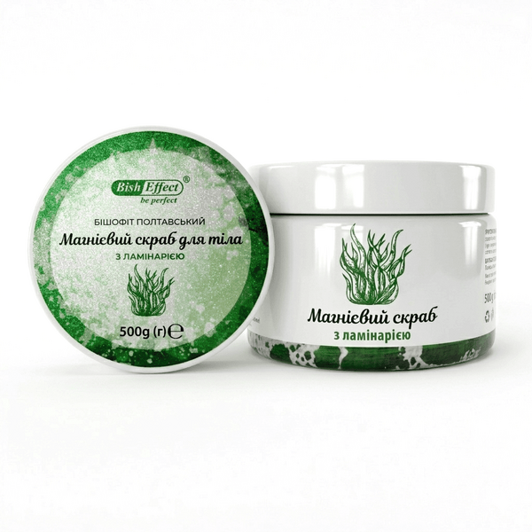 Фото Магниевый скраб с ламинарией – морской уход для гладкой кожи, Экстракт скраба: с ламинарией, Объем/вес: 500 г вид №